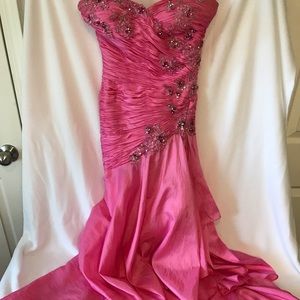 Jovani Hi-Lo Formal Dress